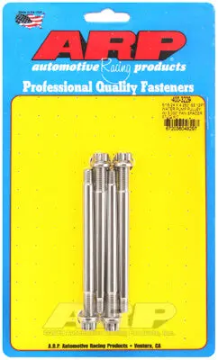 ARP 400-3229 Water Pump Pulley Stud Kit 5/16-24 X 4.250˝. ARP Stainless. polished. 12pt