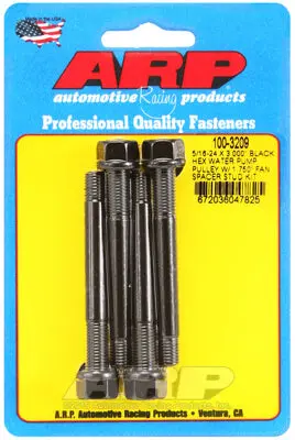 ARP 100-3209 Water Pump Pulley Stud Kit for 5/16-24 X 3.000?. 8740. black oxide. hex