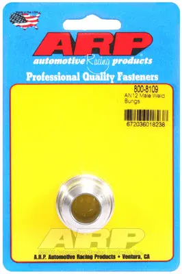 ARP 800-8109 Weld Bung Specialty Kit AN12 male aluminum weld bung