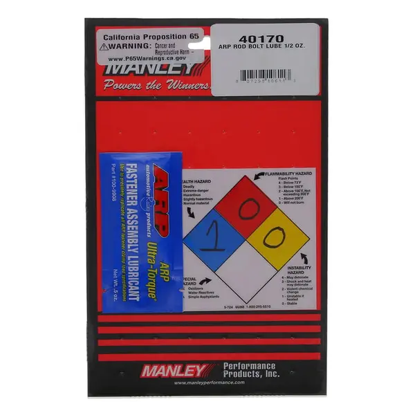 MANLEY 40170 Assembly Lubricant ARP Rod Bolt 1/2 OZ.