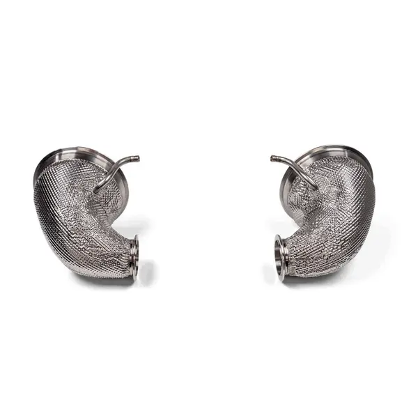 AKRAPOVIC P-CP034 Adapter Set Slip-On Race Line (Stainless Steel) for PORSCHE 911 GT3RS (992) / GT3