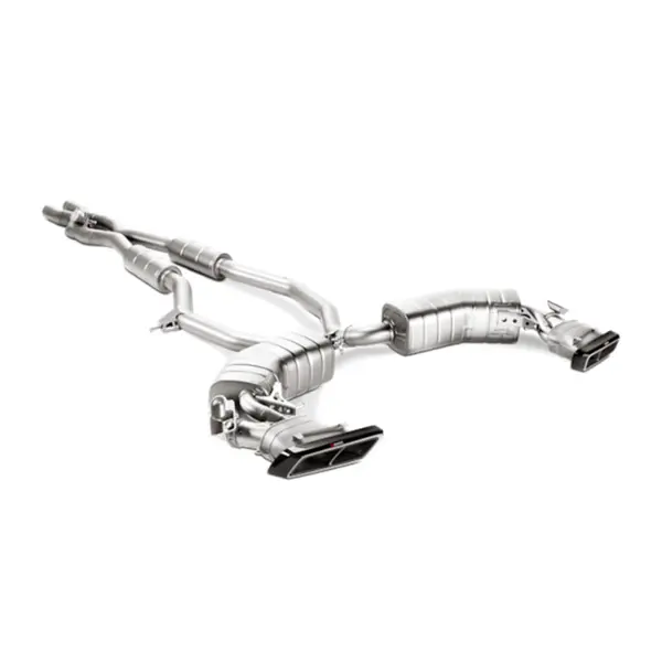 AKRAPOVIC E-ME/T/2 Evolution Link Pipe Set (Titanium) for MERCEDES S63 AMG Coupe (C217) ECE Type Approval