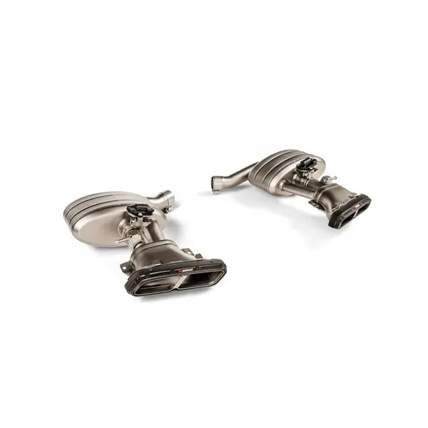 AKRAPOVIC S-ME/T/18H Exhaust Mufflers Slip-On Line (Titanium) for MERCEDES-AMG C63 S E Performance / C43 4Matic