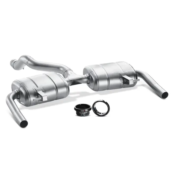 AKRAPOVIC MTP-RECL3RSH Exhaust System Slip-On Line (Stainless Steel) for RENAULT Clio III RS 200 2009-2012 EC Approval