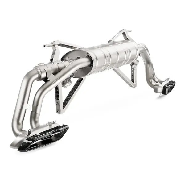 AKRAPOVIC S-AUR8SO3-T Exhaust System Slip-On Line (Titanium) for AUDI R8 5.2 FSI Coupe / Spyder 2016-2018