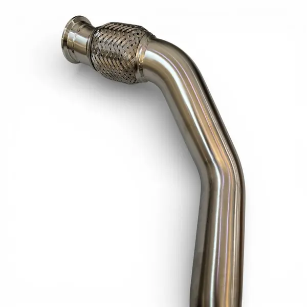 AKRAPOVIC L-AU/SS/3/L Link Pipe Left (Stainless Steel) for AUDI RS6 Avant