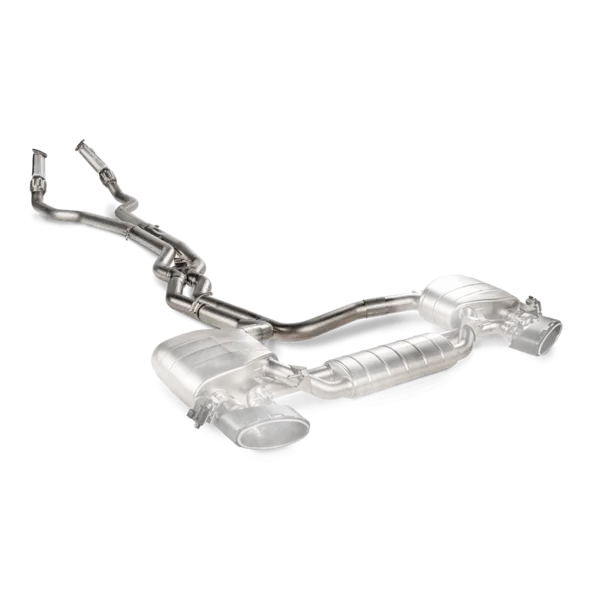 AKRAPOVIC L-AU/SS/6 Link pipe set (SS) for AUDI RS6/RS7