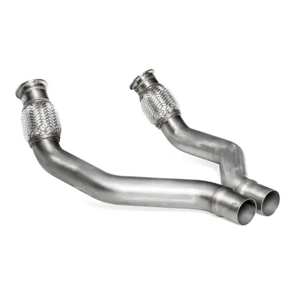 AKRAPOVIC L-AU/SS/3 Link Pipe Set (Stainless Steel) for AUDI RS6 / RS7 (C7) 2014-2018