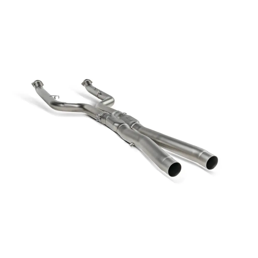 AKRAPOVIC E-BM/T/17/1 Link Pipe Set Evolution (Titanium) for BMW M5