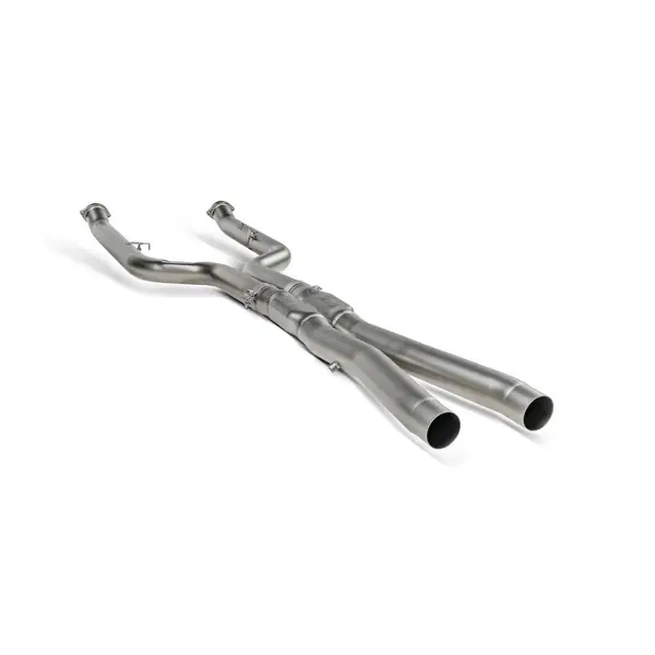AKRAPOVIC E-BM/T/17/1 Link Pipe Set Evolution (Titanium) for BMW M5