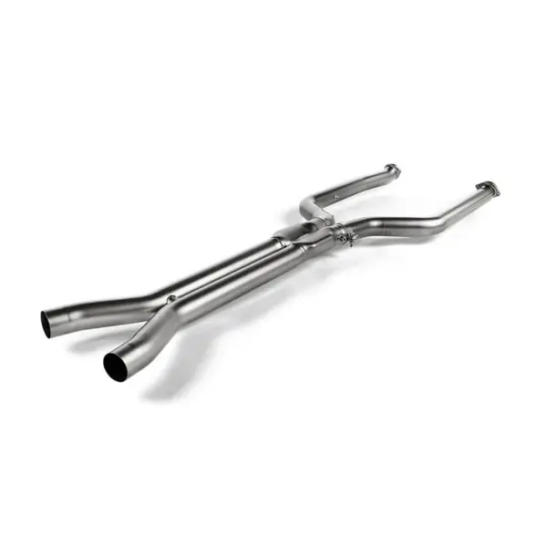 AKRAPOVIC E-BM/T/15 Link Pipe Set Evolution (Titanium) for BMW X5M (F95) / X6M (F96) 2024-