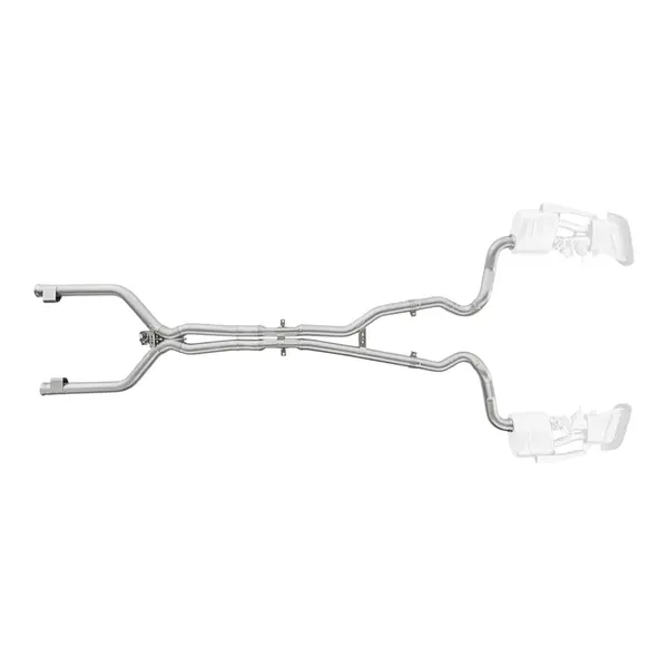 AKRAPOVIC E-ME/T/3 Link Pipe Set Evolution (Titanium) for MERCEDES C63 AMG (C205 / S205 / W205) ECE Type Approval