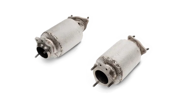AKRAPOVIC L-CO/SS/2 Link Pipe Set w/o Cat (SS) for CHEVROLET Corvette Stingray (C8) 2020-2024