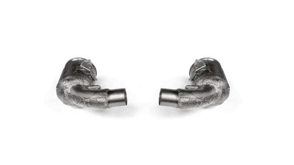 AKRAPOVIC L-PO/SS/4 Link Pipe Set with Cat (Stainless Steel) for PORSCHE 911 Turbo / Turbo S / Cabriolet / Sport Classic (992) 2020-2024