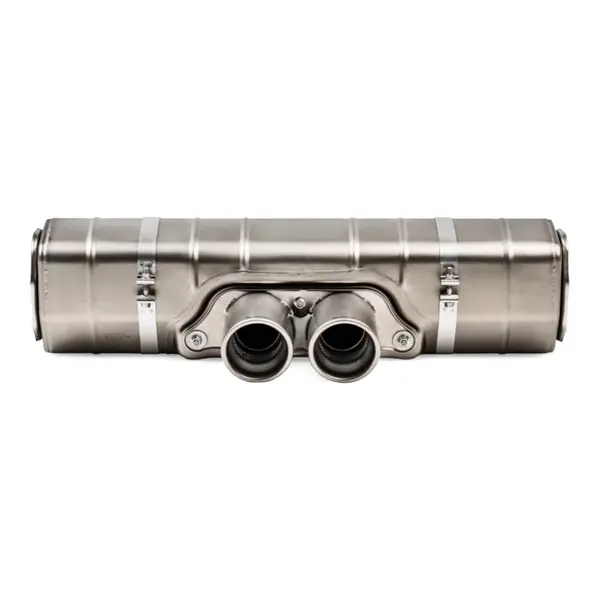 AKRAPOVIC S-PO/TI/10H Muffler Slip-On Line (Titanium) for PORSCHE 911 GT3 / GT3RS (991.2) ECE Type Approval