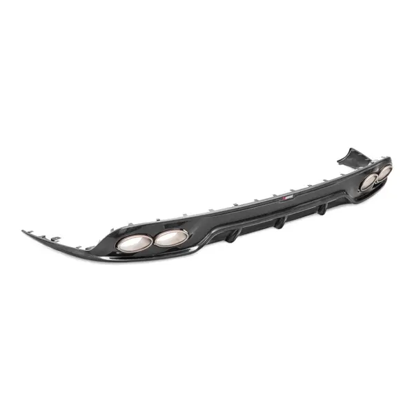 AKRAPOVIC DI-PO/CA/4/G Rear Diffuser (Carbon / High Gloss) for PORSCHE 911 Turbo / Turbo S (991.2) ABE Type Approval
