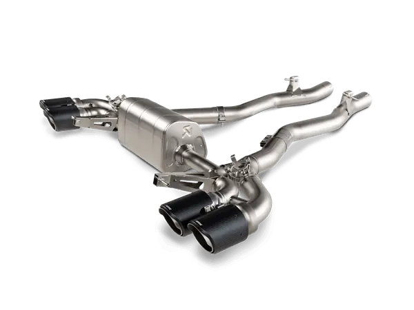 AKRAPOVIC S-BM/T/24H Slip-On Line (Titanium) for BMW M8 / M8 Competition Gran Coupe (F93) OPF/GPF 2021-2024