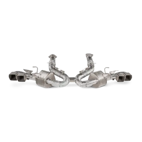 AKRAPOVIC S-CO/TI/4 Slip-On Line (Titanium) for CHEVROLET Corvette Stingray (C8) OPF/GPF 2020-2024