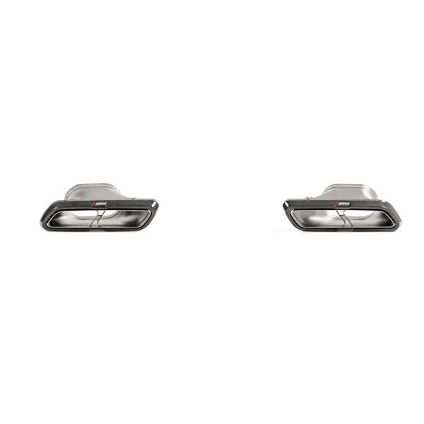 AKRAPOVIC TP-CT/46/G Tail Pipe Set (Carbon / High Gloss) for MERCEDES-BENZ E63 AMG / E63S AMG (W213 / S213) 2017-2019 ECE Type Approval