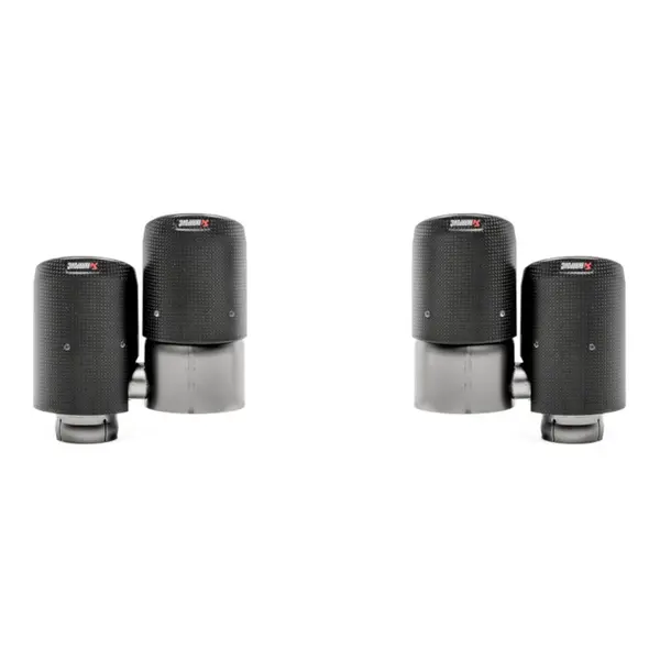 AKRAPOVIC TP-CT/48 Tail Pipe Set (Carbon) for PORSCHE Panamera Turbo / Panamera GTS / Panamera 4S / Panamera Turbo S E-Hybrid