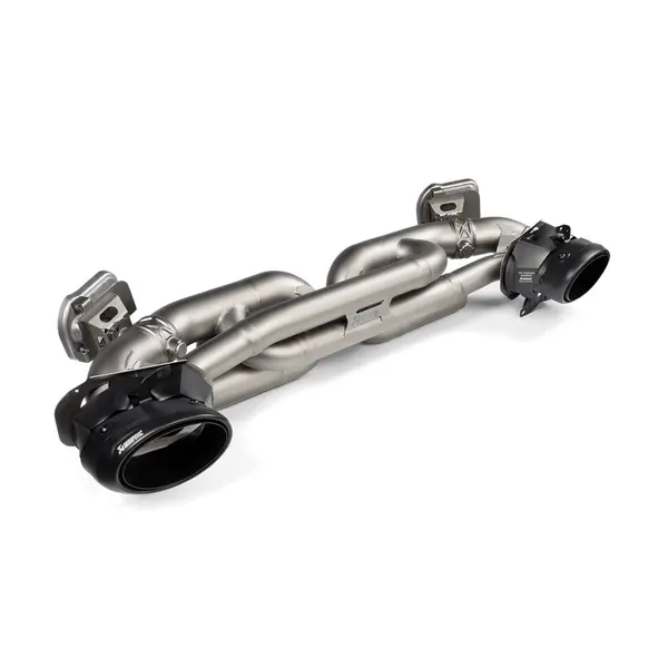 AKRAPOVIC TP-T/S/33 Tail Pipe Set (Titanium) Black for PORSCHE 992 Turbo / Turbo S / Sport Classic