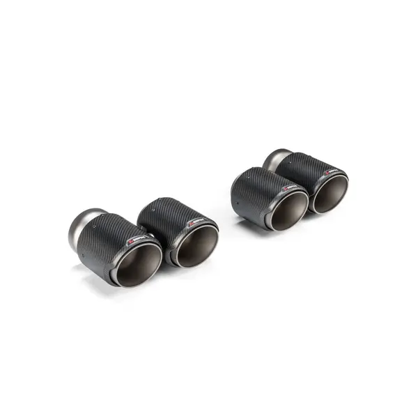 AKRAPOVIC TP-CT/68 Tail Pipe Set Cylindrical Design (Carbon) for BMW M2 (G87) / M3 (G80 / G81) / M4