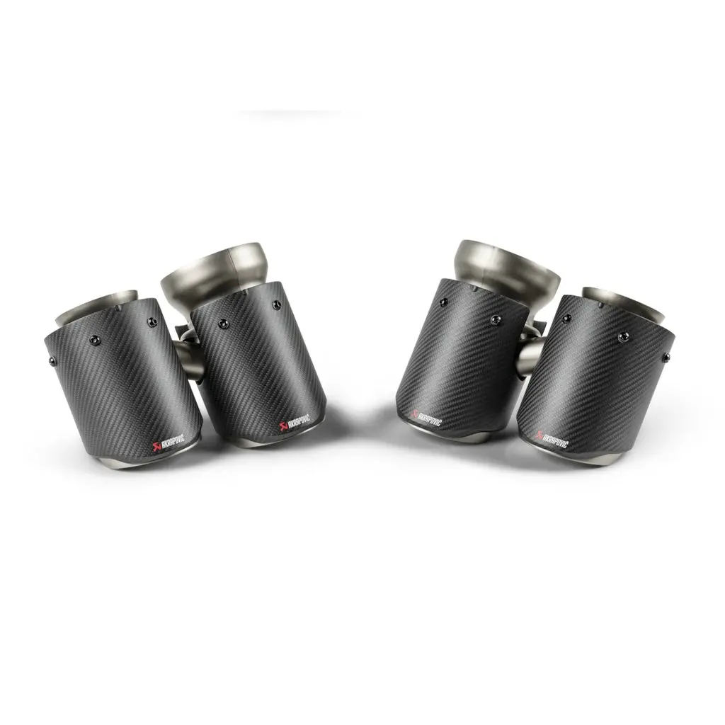 AKRAPOVIC TP-CT/78 Tail Pipe Set Cylindrical Design (Carbon) for BMW M5