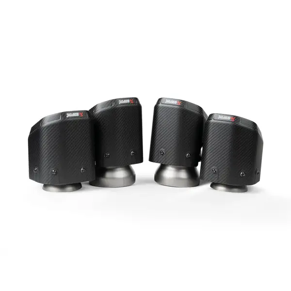 AKRAPOVIC TP-CT/79 Tail Pipe Set Hexagonal Design (Carbon) for BMW M5
