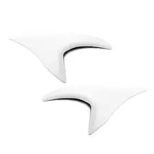 ARAI 1015080199 Helmet Rear Air Intake Kit GP-6/GP-6 RC/CK-6/SK-6, white, 2 pcs.