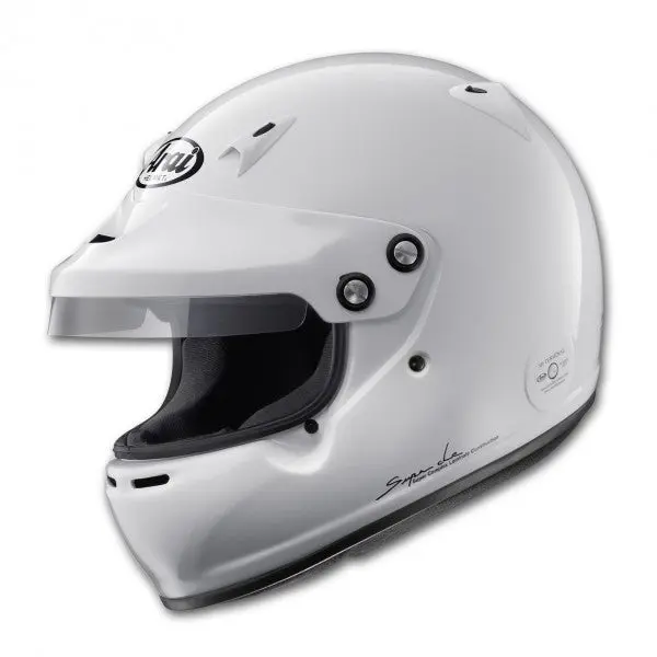 ARAI 1010350106 Racing helmet GP-W, FIA/SNELL 2020, white