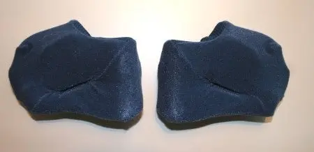 ARAI 1015300525 Spare cheek pads for SK-6 helmet, 25 mm
