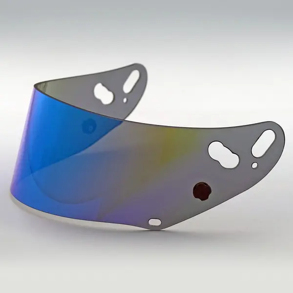 ARAI 55011638 Visor for GP-7/GP-7 RC/GP-7 SRC ABP helmet, mirror blue