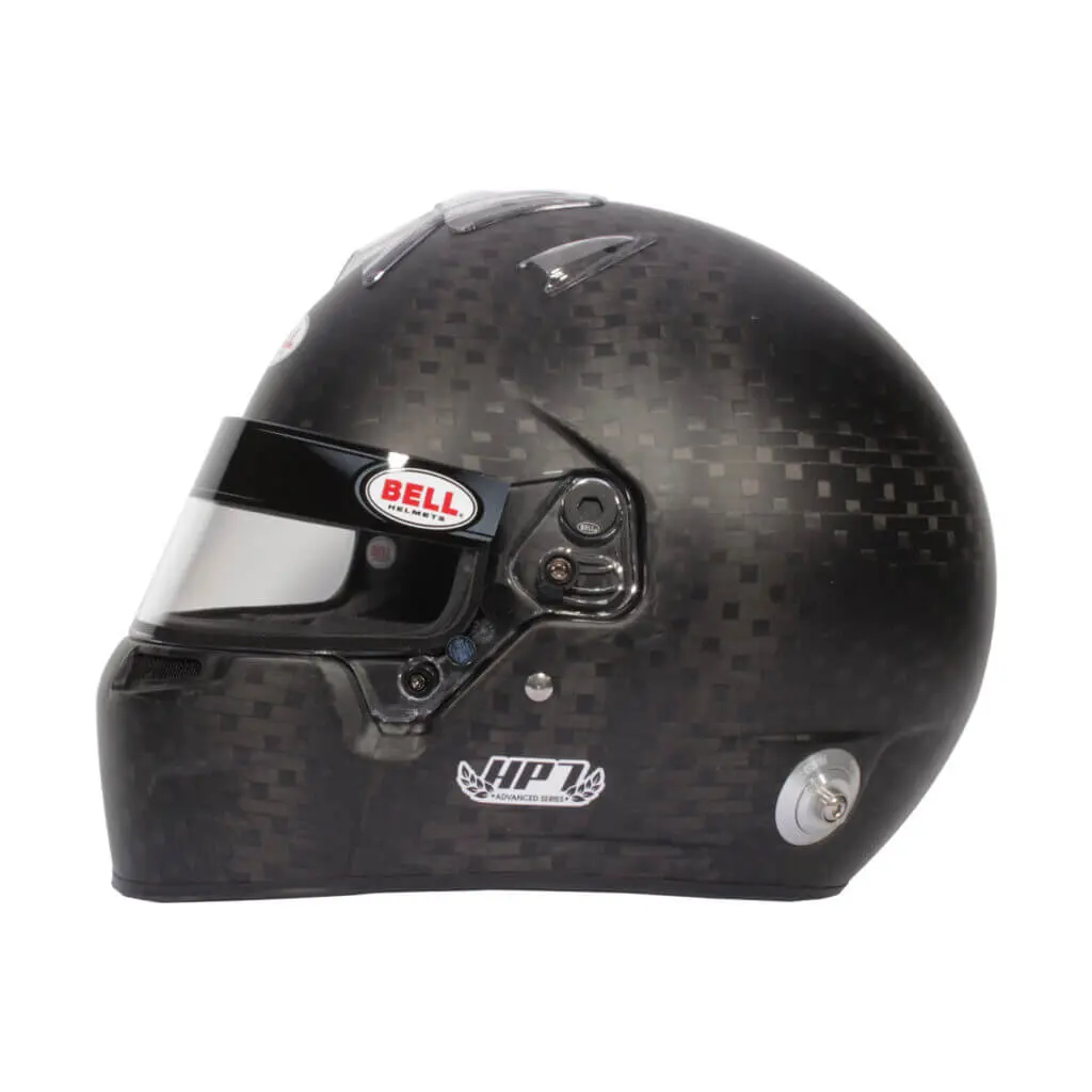 BELL 5101964 Full-Face Helmet HP7 EVO-IV HANS (Red Interior), FIA 8860-2018 +