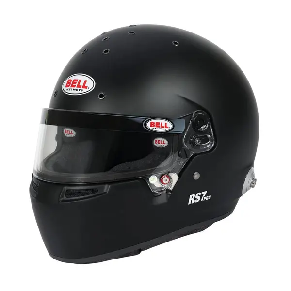 BELL 1310B47 Full-Face Helmet RS7 Pro HANS, Matte Black, FIA 8859-2024 / SA2020