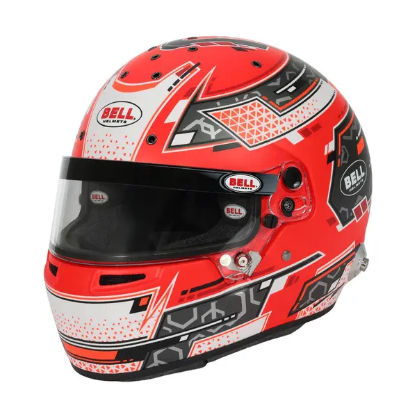 BELL 1310B71 Full-Face Helmet RS7 Pro Stamina HANS, Anthracite / Red, FIA 8859-2024 / SA2020