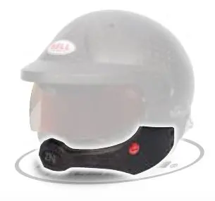 BELL 2081801 Half chin bar kit for HP10 helmet, carbon matte