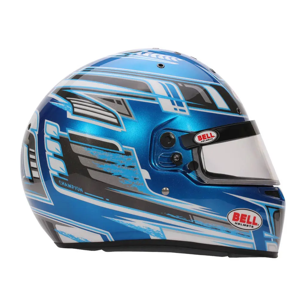 BELL 1311184 Karting Helmet KC7-CMR Champion, Anthracite / Red, CMR2016