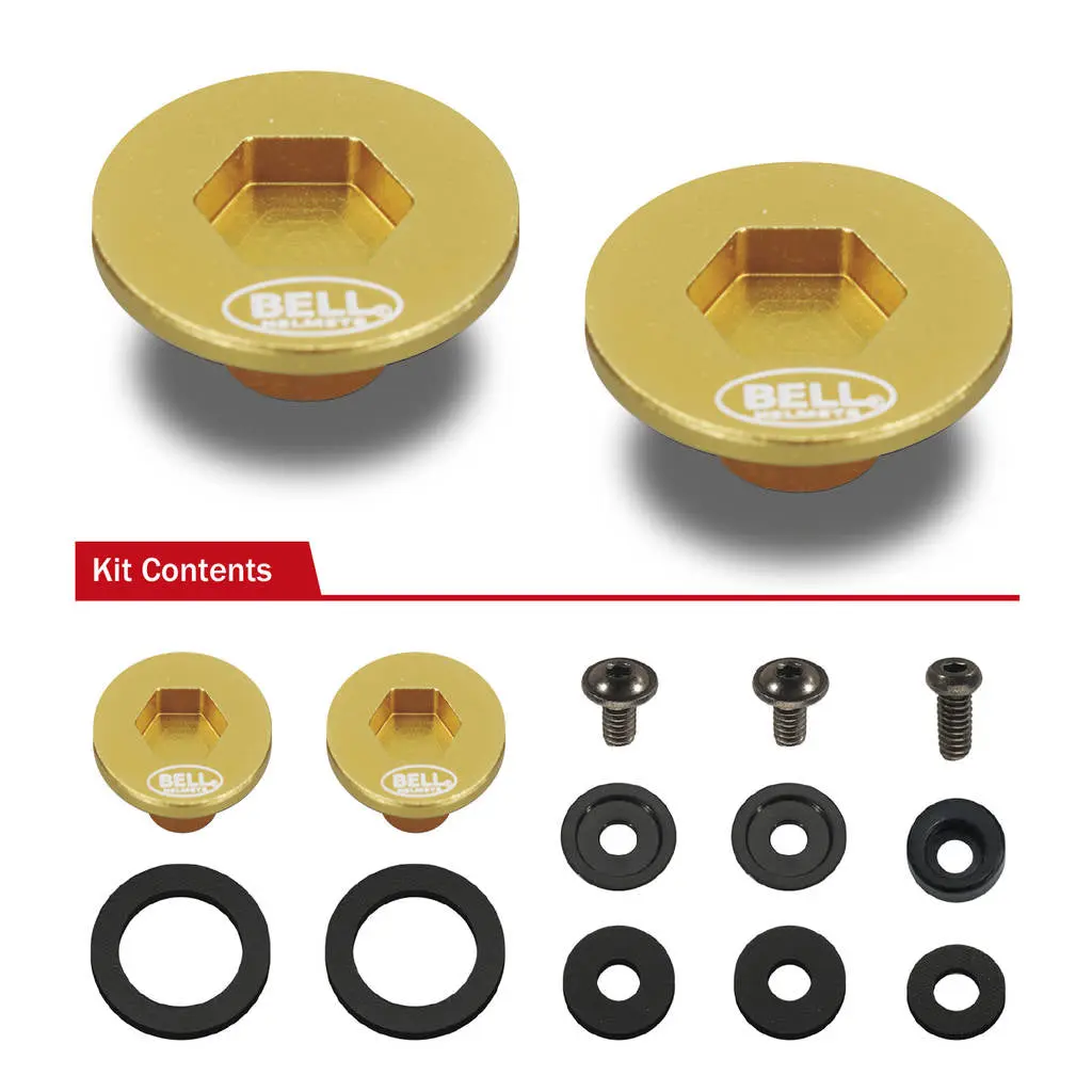 BELL 2020003 SV (SE03/SE05) Pivot kit & Screws, red