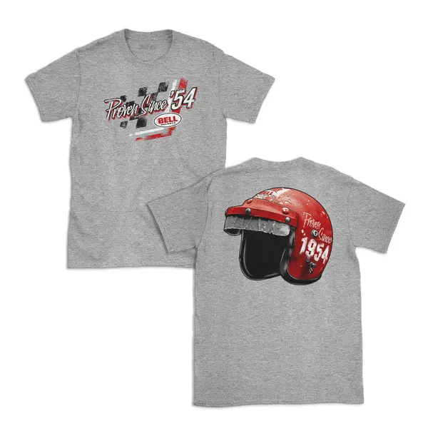 BELL 2130225 Tee Gildan 6400 Sport Grey -