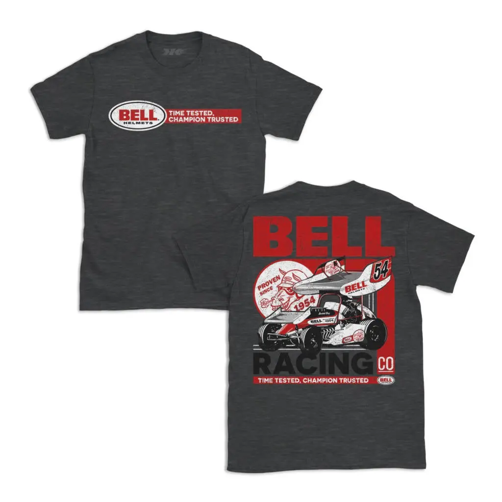 BELL 2130243 Tee Gildan 8000 Dark heather - LRG