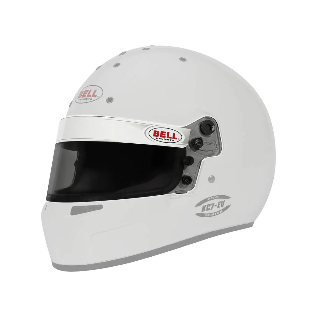 BELL 2010355 Visor SE07EV DSAF for KC7-EV helmet, 2 mm, smoke ML, Red