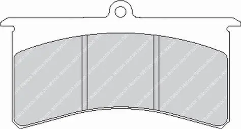 FERODO FRP501W Brake Pads DS1.11 for Caliper AP Racing CP4751