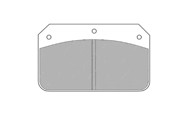 FERODO FRP502H Brake Pads DS2500 for Alcon PNF0084X284