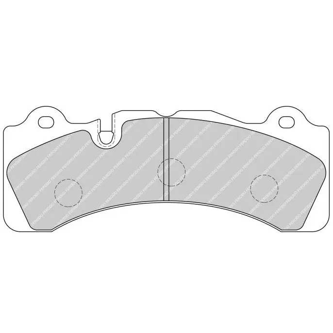 FERODO FRP3099H Brake Pads DS2500 for Caliper Brembo 6 piston D48