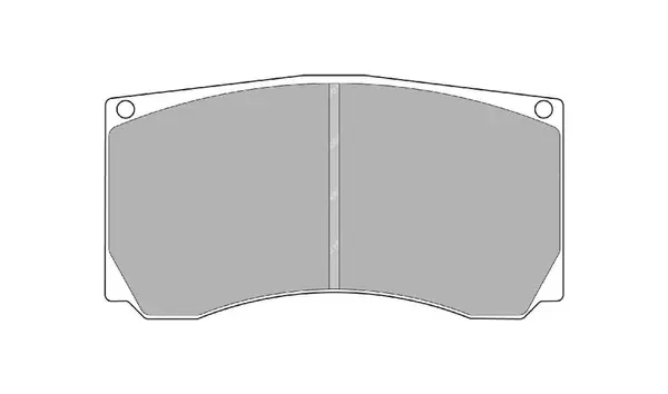 FERODO FRP3009R Brake Pads DS3000 for Caliper Alcon PNF4476X541
