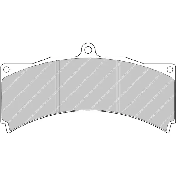 FERODO FRP3000R Brake Pads DS3000 for Caliper Alcon PNF4489X519 / AP Racing CP3796