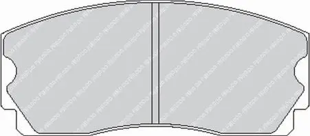 FERODO FRP203R Brake Pads DS3000 for Caliper AP Racing CP2270 / CP2271