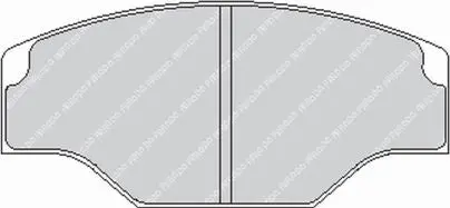 FERODO FRP201R Brake Pads DS3000 for Caliper AP Racing CP2361