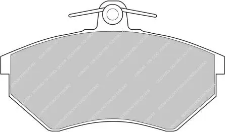 FERODO FDS774 Front Brake Pads DS Performance for AUDI 80 /