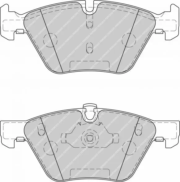 FERODO FDS1773 Front Brake Pads DS Performance for BMW 3 Series (E90 / E92) / 5 Series